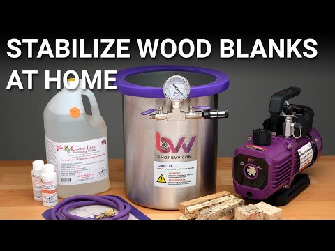 How to Stabilize Wood Blanks