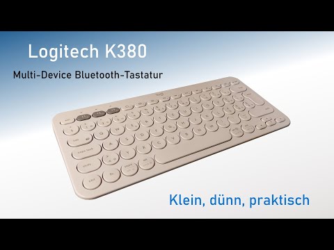 Logitech K380 - Multi-Device Bluetooth-Tastatur / Klein, dünn, praktisch