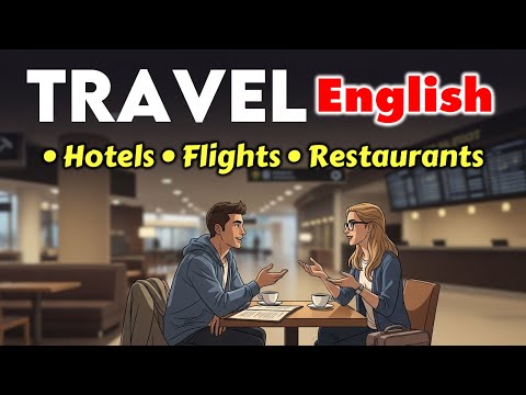Travel English Survival Kit! Essential Phrases for Hotels, Flights, & Restaurants ✈️🏨