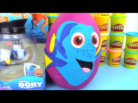 Disney Pixar Finding Dory Giant Play Doh Surprise Egg