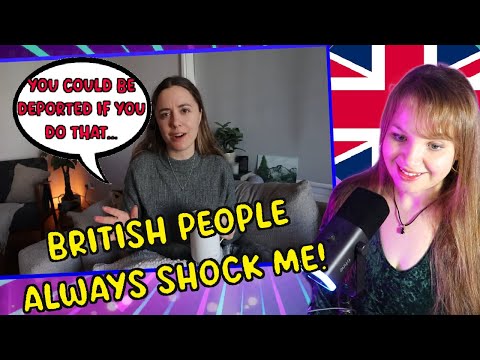 REACTION TO 20 RULES THE BRITS NEVER BREAK | UK REACTION
