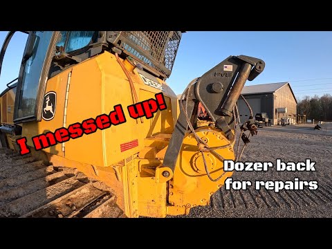 Recall!! Dozer brought back to us because we failed! Will we fix it right? #fail