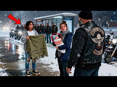 Homeless Girl Gave Her Only Blanket to Freezing Baby — What 250 Hells Angels Did Next...