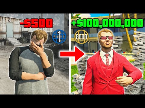 How to Make $100,000,000 at LEVEL 1 in GTA 5 ONLINE in 2025 - Best SOLO Money Guide for Beginners