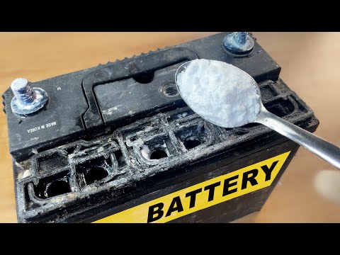Old Battery as New in 1 minutes! Quick Way to Restore Your Car Battery!