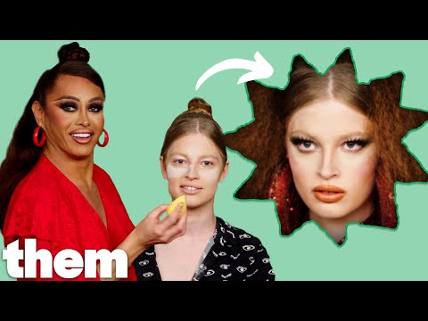 Vivian Wilson Gets a Drag Makeover From Sasha Colby | Them