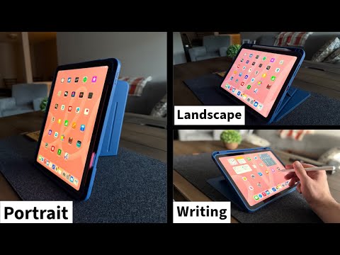 The best A16 iPad cases and screen protectors! ESR Flip Magnetic Case and UltraFit screen protector!