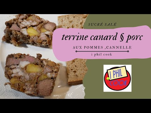 terrine de canard aux pommes cannelle