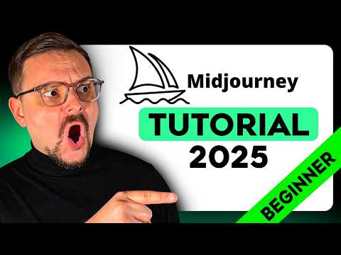 MidJourney AI Tutorial - 2025 | New Tips | How to Use MidJourney - Beginner Tutorial
