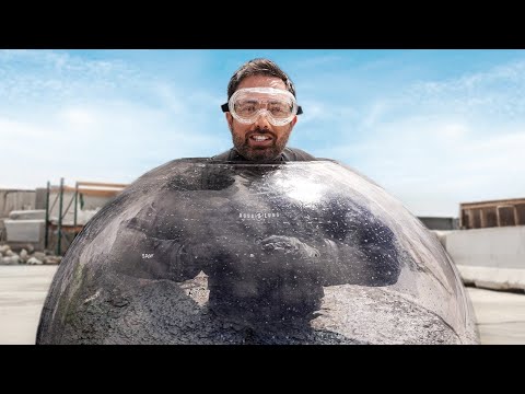 Закатал себя целиком в бетон [Veritasium]