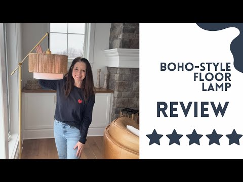 The Floor Lamp That Made Our Living Room Feel So Much Cozier