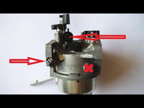 Всё о карбюраторе для двигателя минитехники