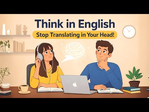 Stop Thinking, Start Talking | Easy English Podcast for B2 Conversation Practice |Daily Life English