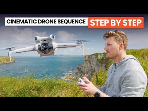 How To SHOOT & EDIT A Cinematic Drone Sequence | DJI MINI 4 PRO / Mini 3 Beginners Guide