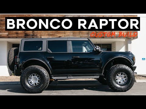2023 FORD BRONCO RAPTOR | APG Off Road Custom Build