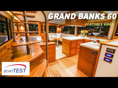 Grand Banks 60 (2020) - Features Video by BoatTEST.com