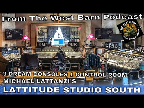 Neve 8078, SSL 4000 + API 1604 3 Consoles 1 Control room!! Michael Lattanzi's Lattitude Studio South