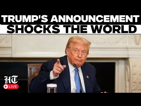 Donald Trump Speech LIVE | Trump Makes Very Big Announcement | Trump Latest News LIVE | US News LIVE
