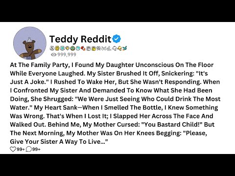 At The Family Party, I Found My Daughter Unconscious On The Floor While Everyone Laughed. My Sister.