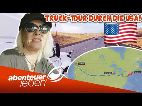 Mit dem TRUCK quer durch die USA! 🚚 Die Ost-West-Tour von Truckerin BRITA |1/2| Abenteuer Leben