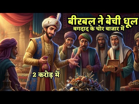बीरबल ने धूल बेची 2 करोड़ में 😱 बगदाद के चोर बाजार में 🤔 Akbar Birbal story | new Majedar kahani 