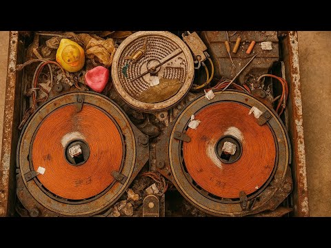 Full Restoration Old Abandoned & Burnt HITACHI Induction Cooker to Work Perfectly Again