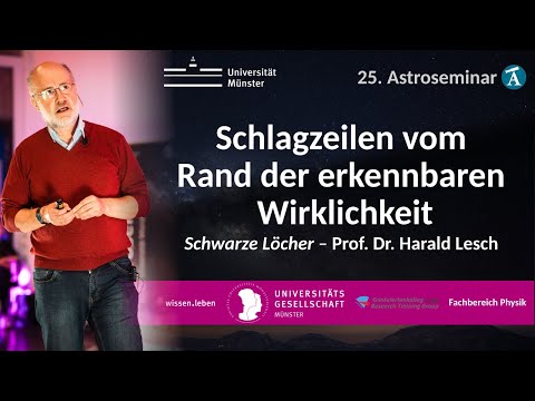 Prof. Dr. Harald Lesch: Schwarze Löcher | Astroseminar 2024