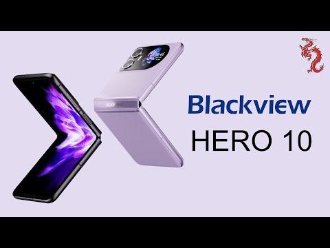 Новинки смартфонов из Поднебесной // Blackview HERO 10 - первая раскладушка бренда