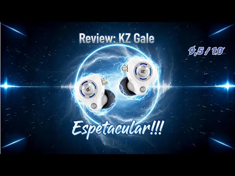 Review: KZ Gale - ANIMAL! #fonedeouvido #review #kz #hobby #audiofilia #tecnologia
