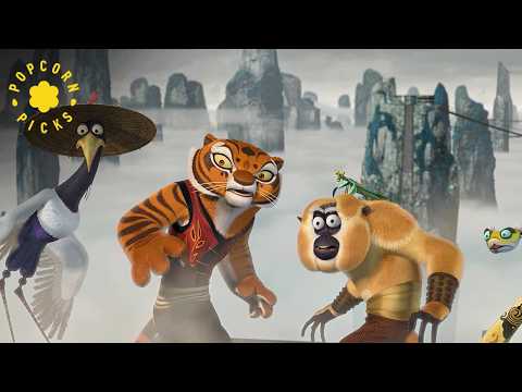 Epic Bridge Fight: Furious Five vs. Tai Lung | Kung Fu Panda
