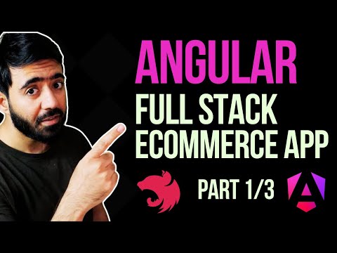 Angular + NestJS Full Stack Crash Course - Build an E-commerce Store (Part 1/3)