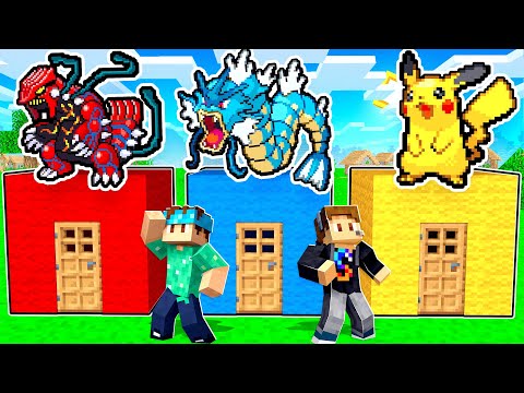 Dont Choose The Wrong SECRET DOOR In Pixelmon!