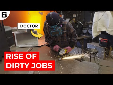 Why Americans are suddenly shifting to Dirty Blue collar Jobs? 