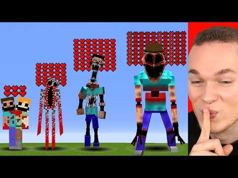 WELCHER GRUSEL MUTANT ist DER STÄRKSTE in Minecraft?