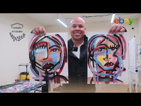 Here's How I Create $100 Paintings in 4 Minutes Each (No Social Media or Email List)