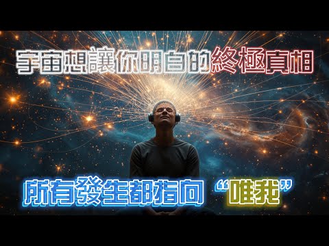 宇宙想讓你明白的終極真相：所有發生都指向“唯我”///#第三隻眼  #煉金術 #神秘學 #瑪雅智慧#靈性修行 #光頻能量 #高我連結 #神秘符號 # #深層覺知