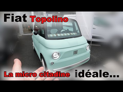 Fiat Topolino - La micro citadine idéale ?!... Dans tout les cas, je la veux.
