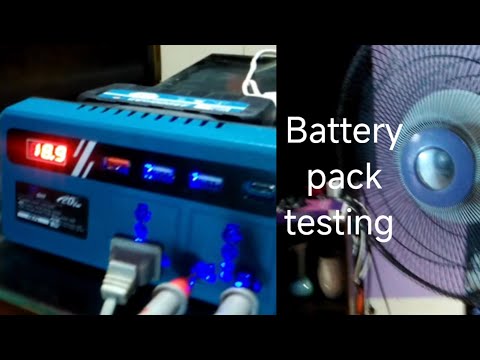 Battery pack testing