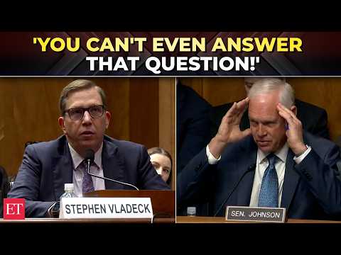 'You have BLINDERS ON…': Sen Johnson erupts in ANGER at witness over gun laws at Senate hearing