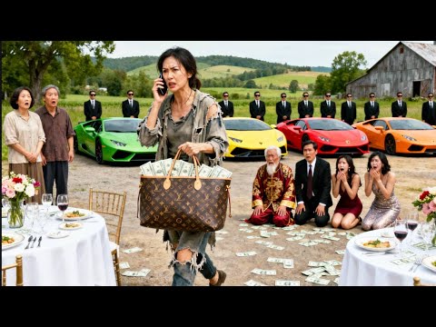 首富低调回乡，竟见父母被亲戚欺辱，骂她“没出息的穷鬼”。她一个电话调来十辆豪车，全县领导亲迎。方才嚣张的亲戚，当场吓瘫在地！