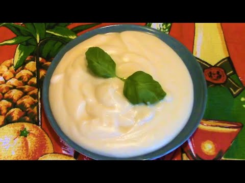 Постный майонез Без молока и яиц. Как приготовить майонез.