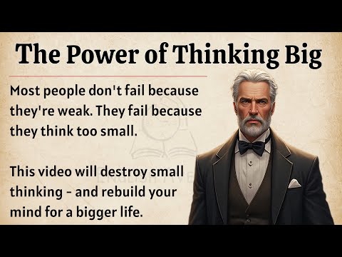 The Power of Thinking Big ๐ฅ || Graded Reader || Improve Your English Fluency โ