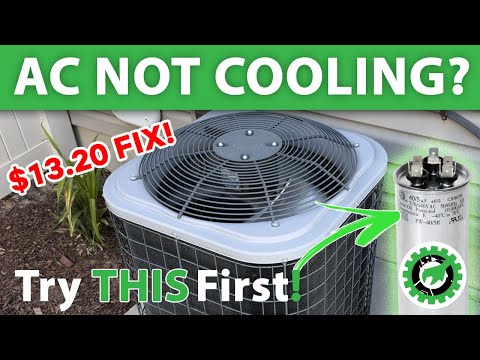 AC NOT COOLING? They Quoted $500! I Fixed for Only $13.20!  • DIY Fix/Replace AC Capacitor!