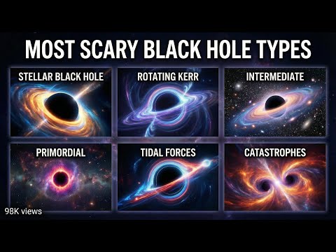 Most Scary Black Hole Types Explained