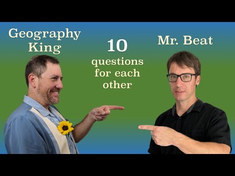 Geography King and Mr. Beat Interview Each Other