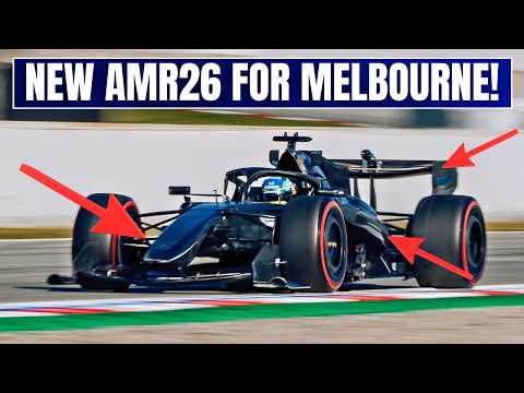 Adrain Newey's Revolutionary AMR26 Bahrain Test Upgrade