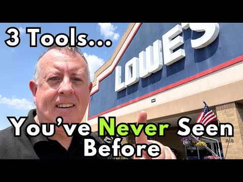 Tools from Lowe's You've NOT Seen Before