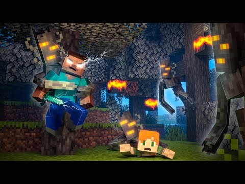 Alex and Steve Life #1 - FULL ANIMATION (Minecraft Animation)