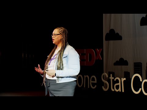 Solving domestic violence in the Black community  | Amber Robertson | TEDxLone Star College