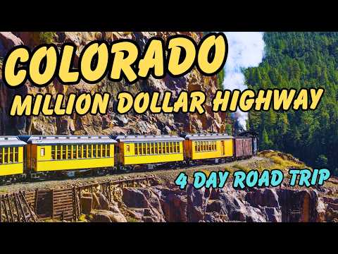 Colorado "Million Dollar Highway" : (4 Days 240 Mile) Road Trip